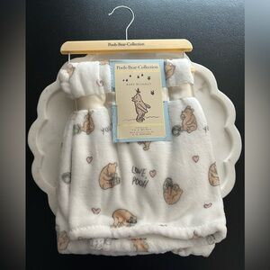 Pooh-Bear-Collection ~ Love Pooh & You’re Sweet As Hunny Baby Blanket